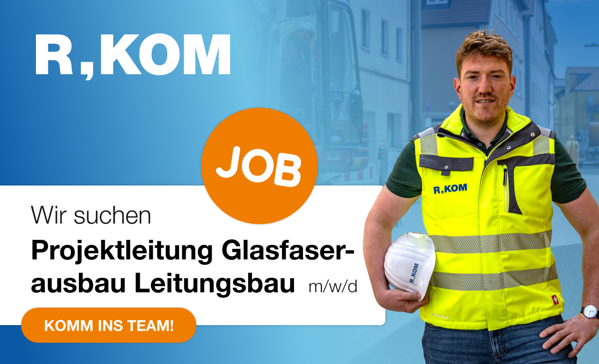 Projektleitung für Glasfaserausbau im Leitungsbau gesucht m/w/d