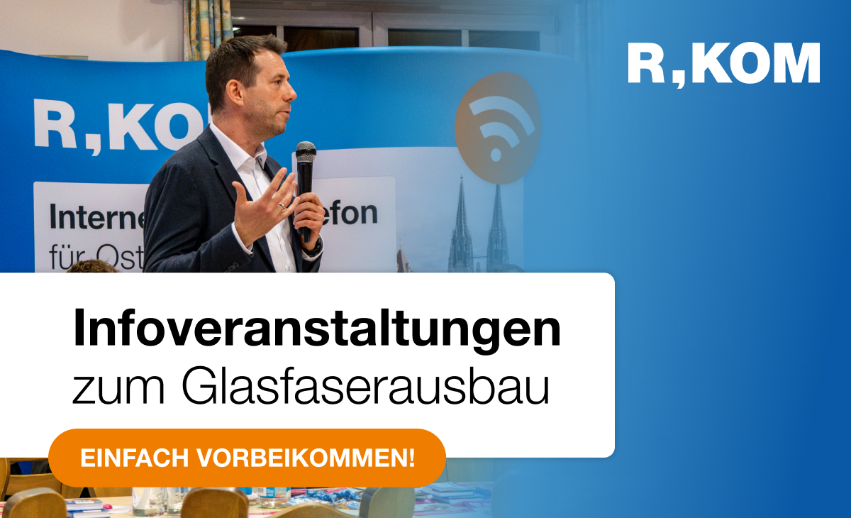 Infoveranstaltungen zum Glasfaserausbau