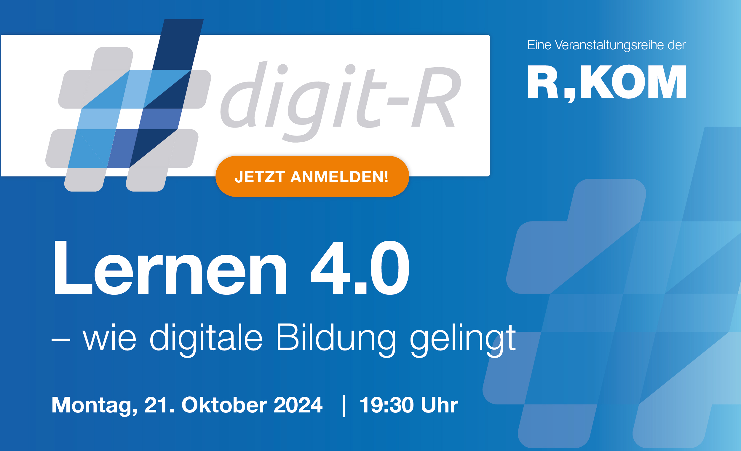 #digit -R – seien Sie morgen dabei!