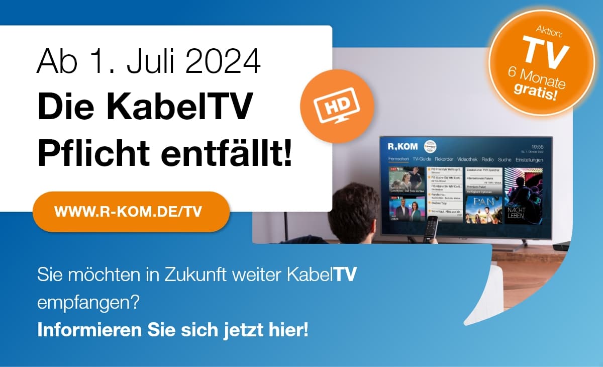 TV Umstellung