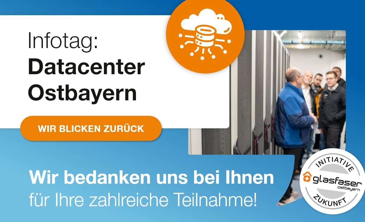 Rückblick zum Infotag Datacenter Ostbayern