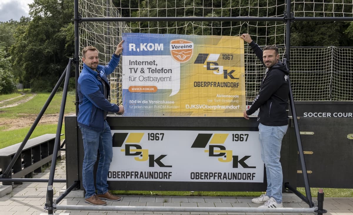 DJK Oberpfraundorf neu im R-KOM Partnerprogramm