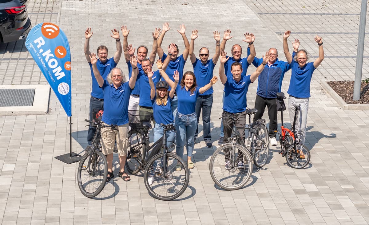 5.175 Kilometer beim Stadtradeln sichern der R-KOM Platz 8