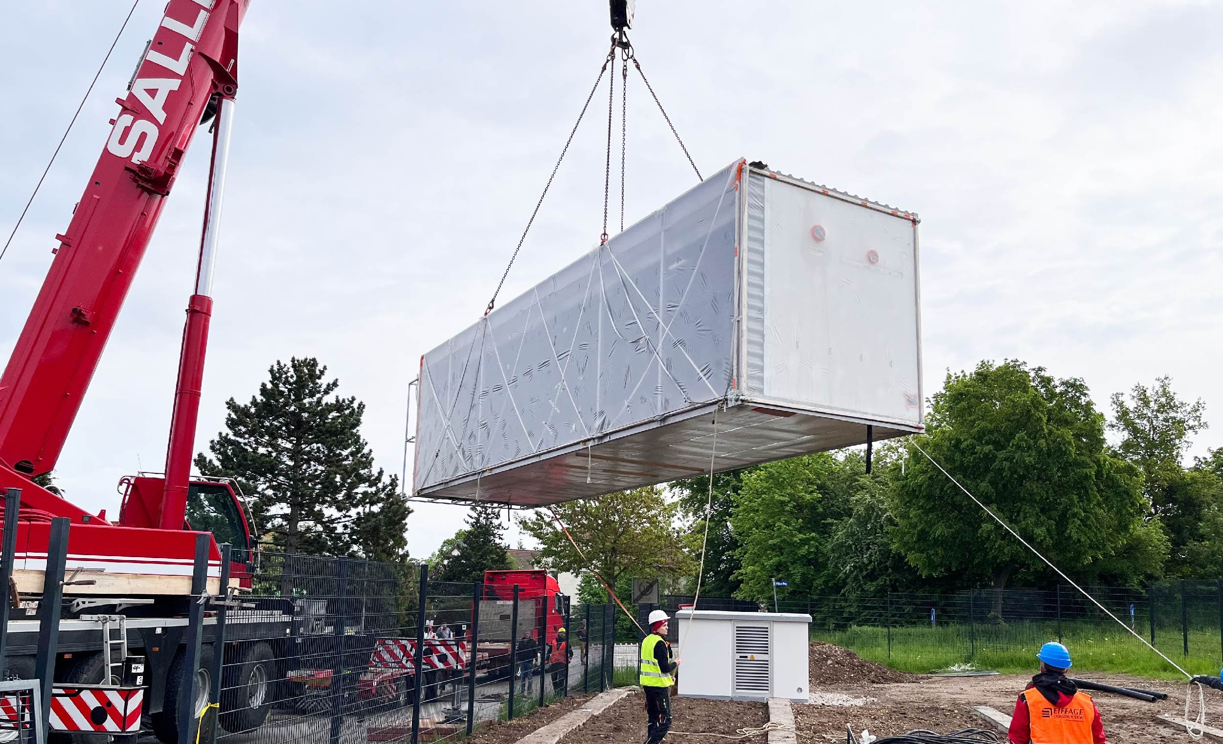 Große Fortschritte beim Bau des neuen Rechenzentrums